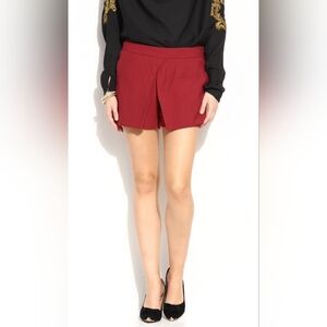 Mango Burgundy Skorts Sise 8
